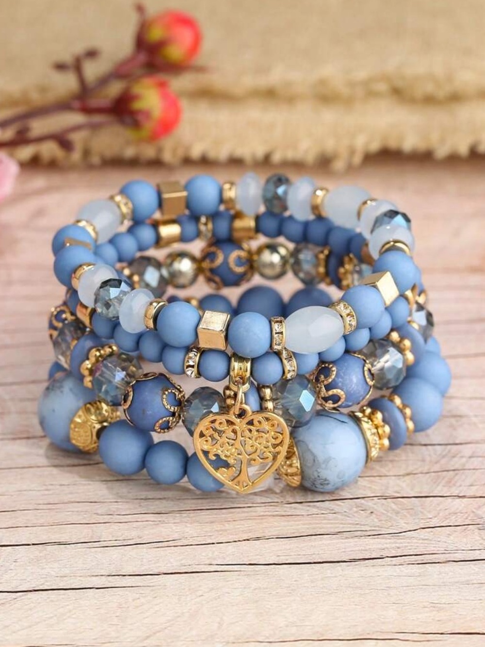 🩵 Beaded Stack Bracelet 🩵